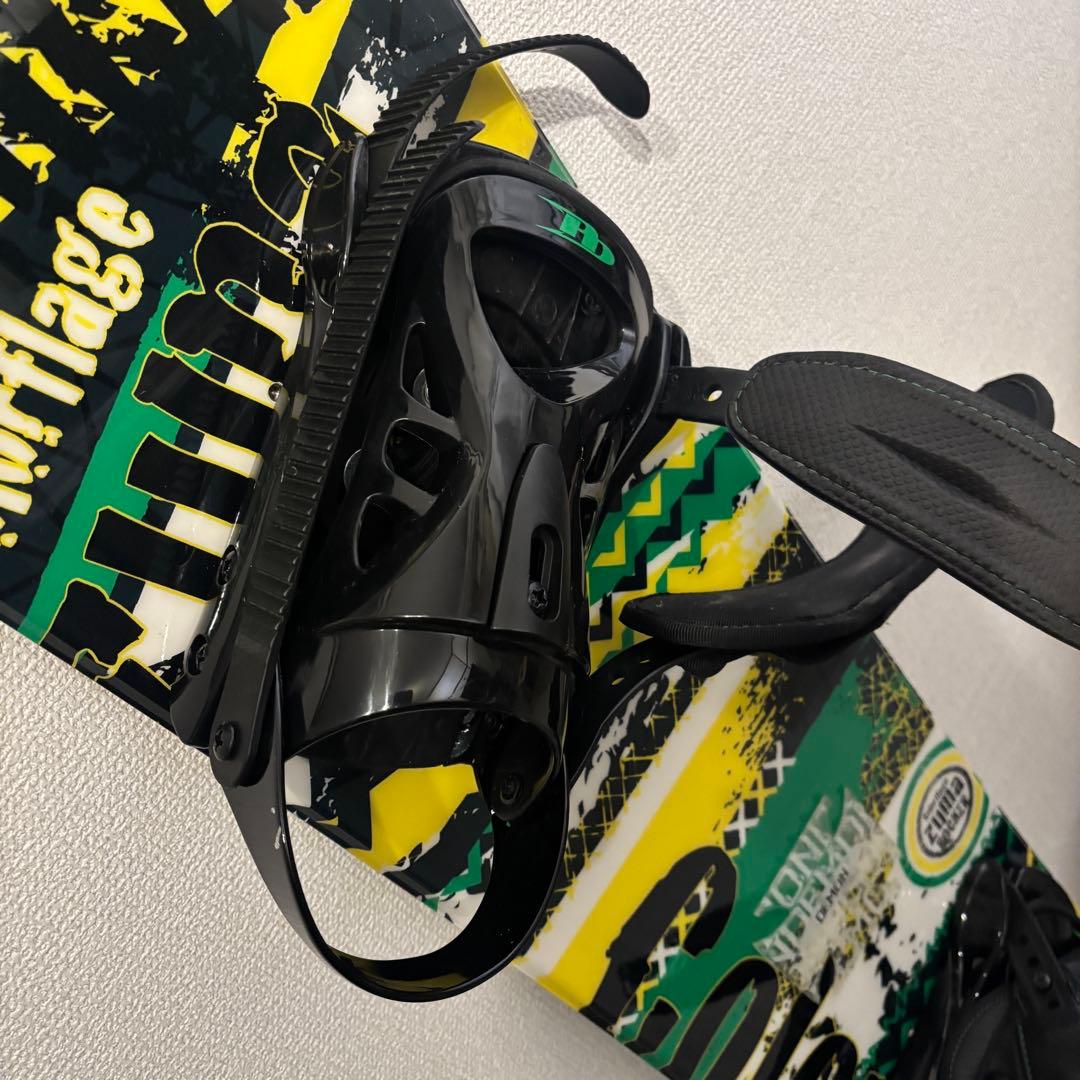 【SALE】ZUMA 153cm スノーボードセット