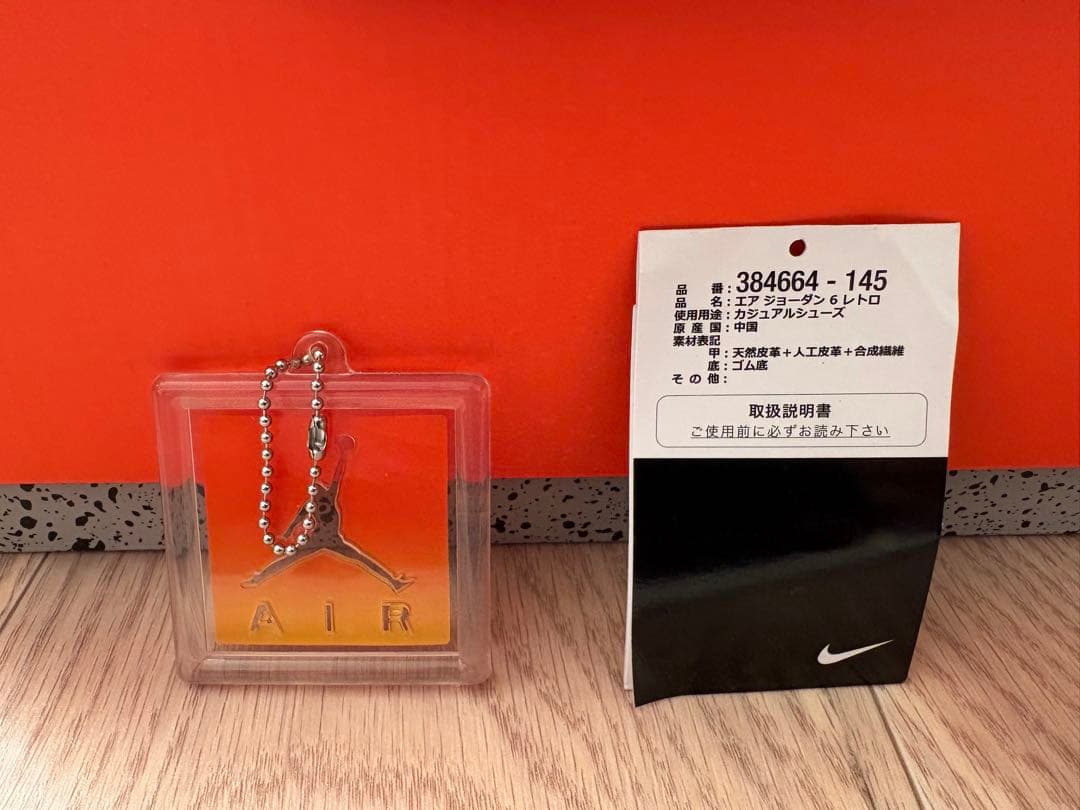 Nike Air Jordan 6 ゲーターレード　ホワイト/オレンジ/ブラック