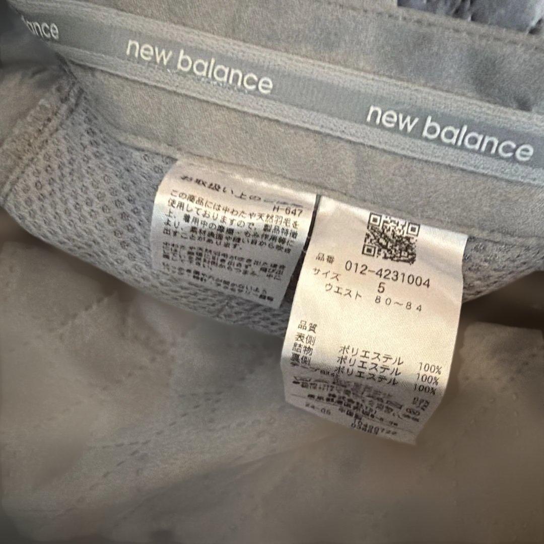 New Balance ゴルフジャケット サイズ6 グレー（上下セット）