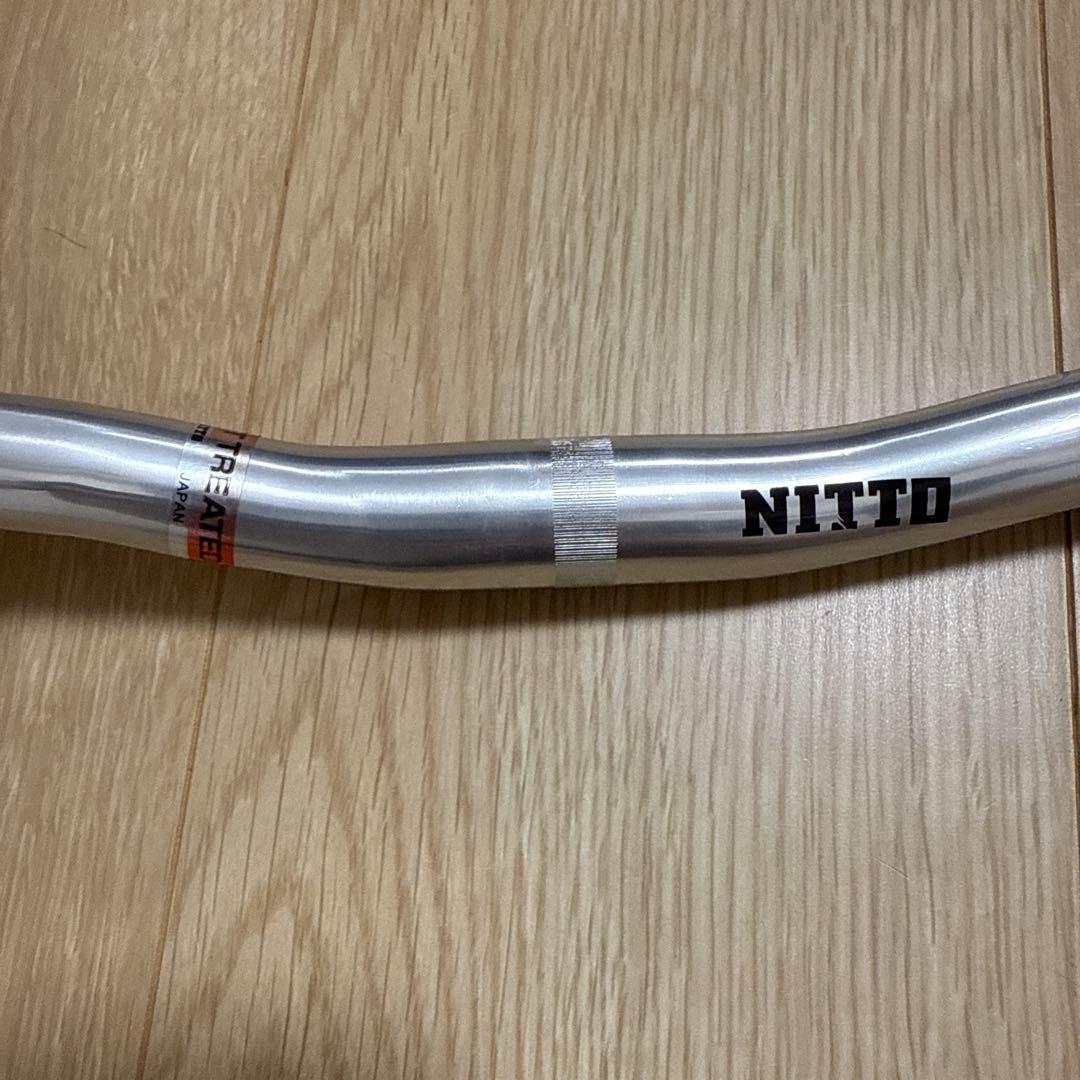NITTO for Shred Bar シルバー　25.4mm 650mm
