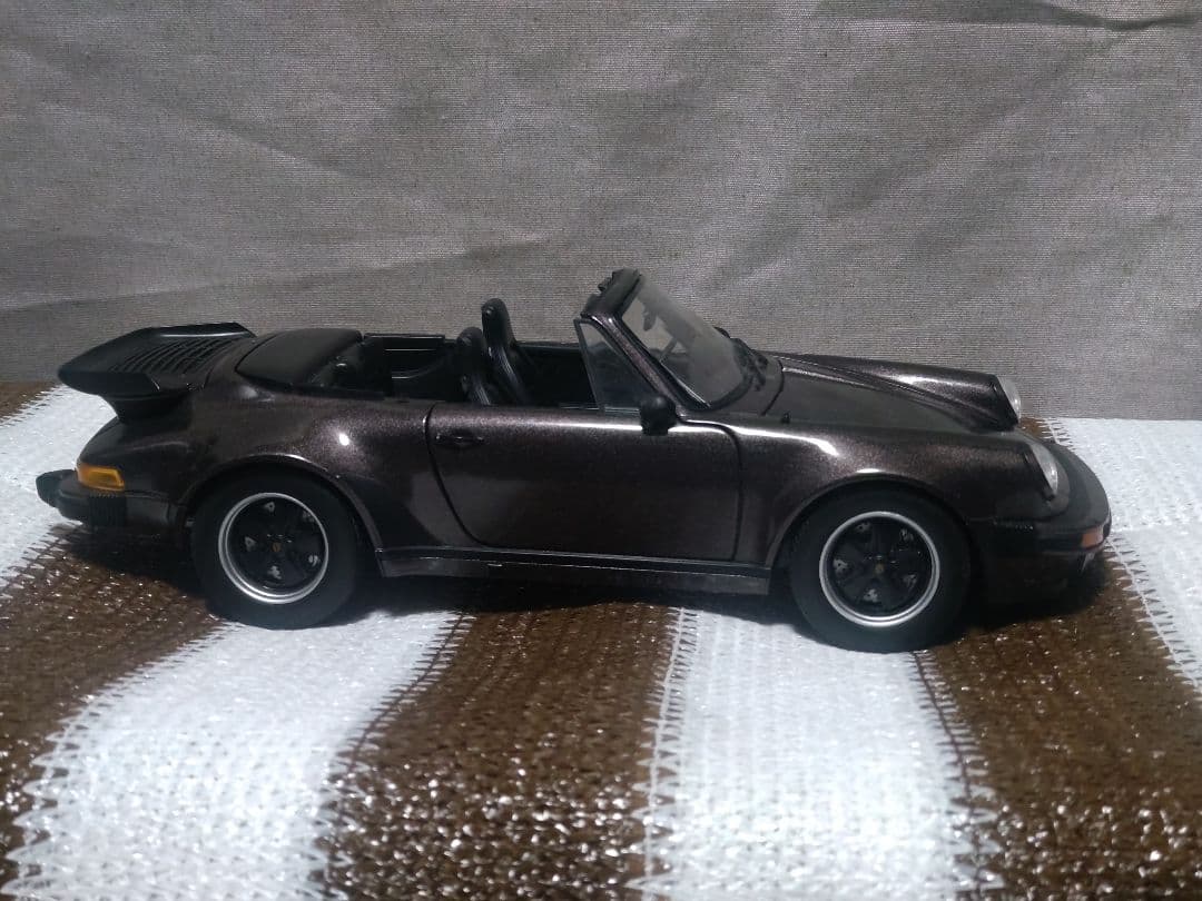当時物　1/18 ミニカー　NOREV　ノレブ　ポルシェ911ターボ　カブリオレ
