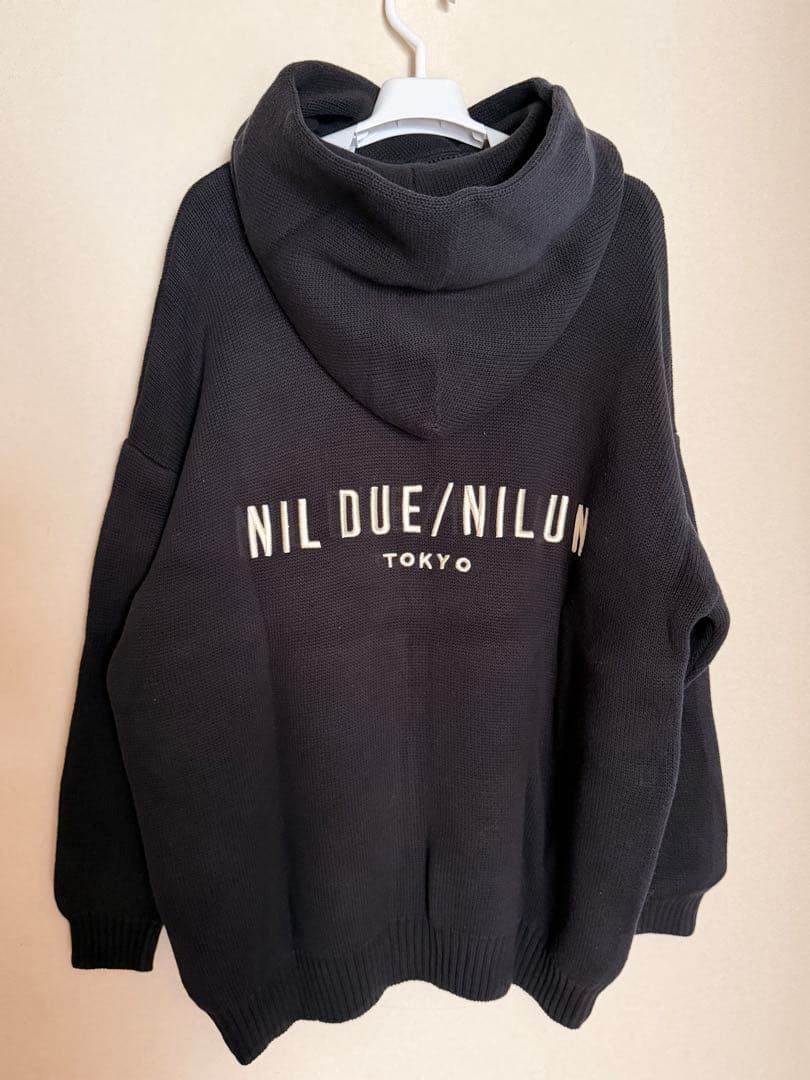 NIL DUE NIL UN TOKYO ニットフーディー