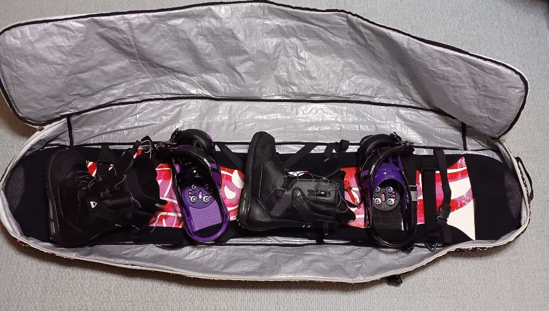 スノーボード板:ハミングバード　ブーツ:BURTON　28.5cm【匿名発送】