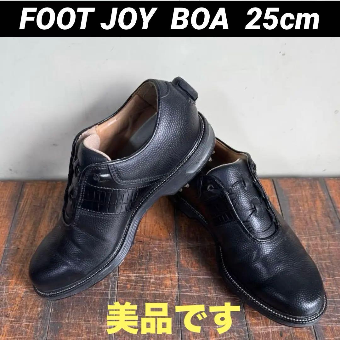 フットジョイ　ドライジョイプレミア　BOA ゴルフシューズ 25cm