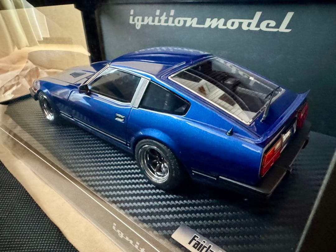 1/18 イグニッションモデル フェアレディZ S130 ブルーメタリック
