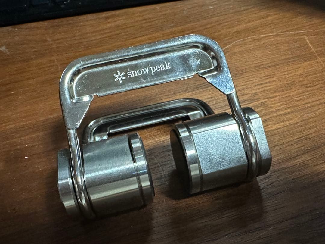 スノーピーク　テーブルトップアーキテクト　クランプ　サイドトレー　未使用品
