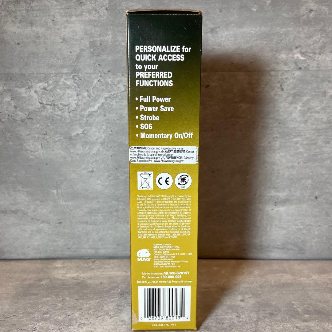 新品 MAGLITE ML100 LED 2-CELL C FLASHLIGHT