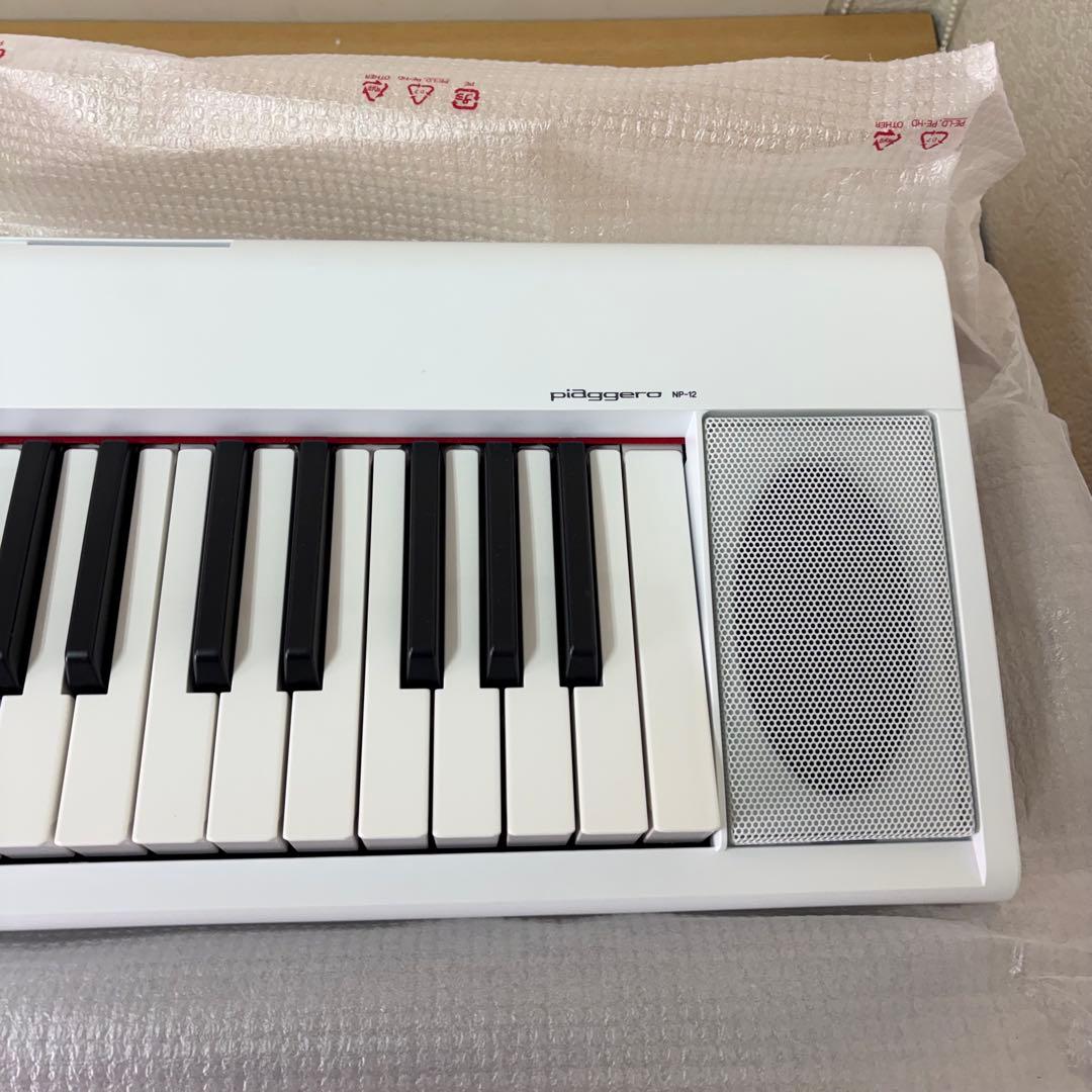 Yamaha ヤマハ 電子キーボード 61鍵 ホワイト NP-12WH