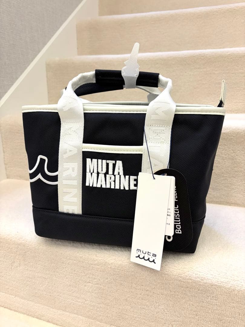 MUTA MARINE カードバッグ　ネイビー　CORDURA トートバッグ