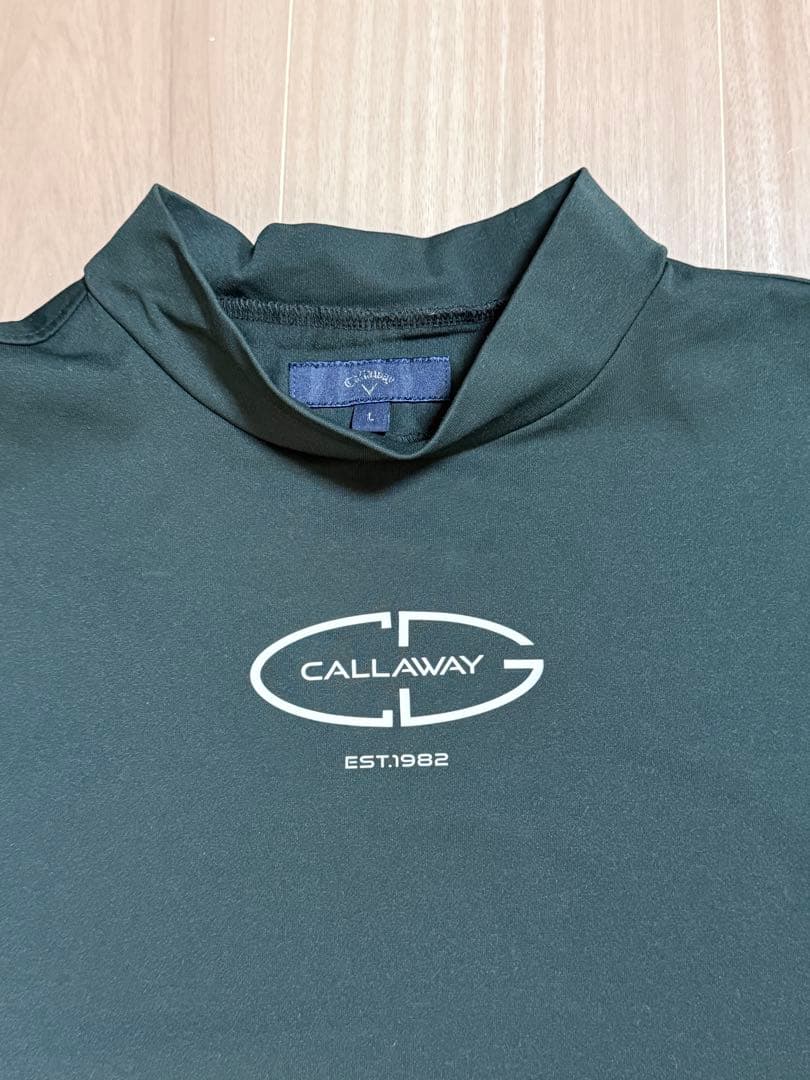 CALLAWAY ゴルフシャツ ブラック ハイネック