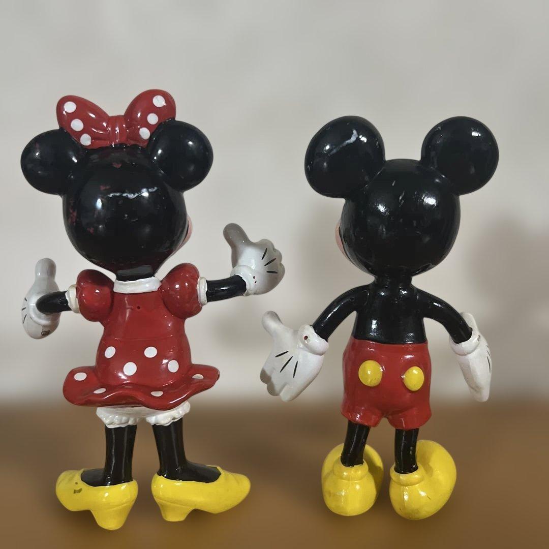 【超希少】ユーロディズニー 開園当時 ミッキー＆ミニー フィギュア