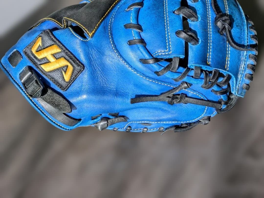 HATAKEYAMA 軟式 キャッチャーミット JH PRO-YS2 青黒