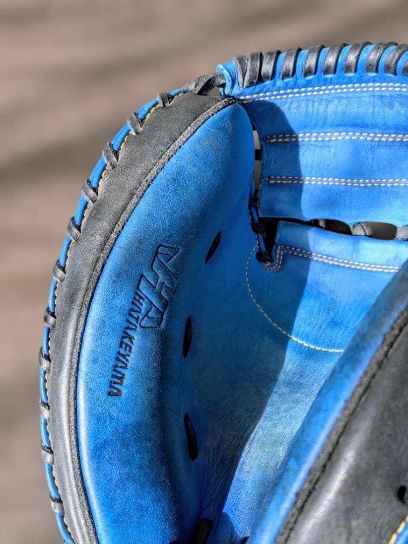 HATAKEYAMA 軟式 キャッチャーミット JH PRO-YS2 青黒