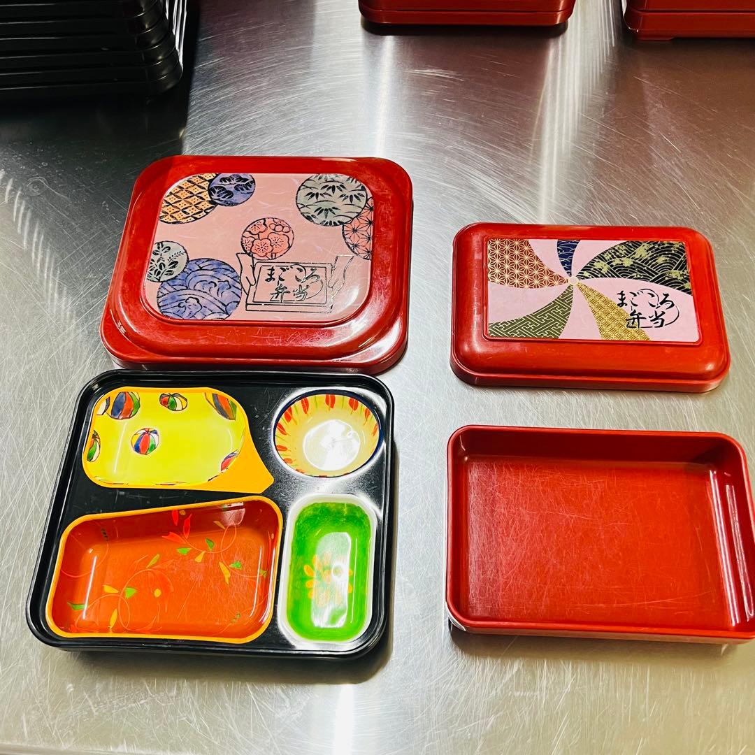 業務用　お弁当箱　おかず入れ　ご飯入れ　仕切り有り　仕出し　まとめ売り