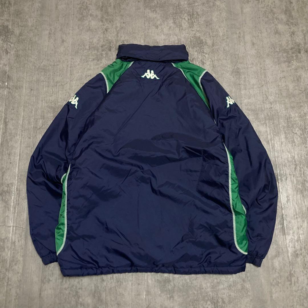 00s kappa レアル・ベティス　ナイロンジャケット　中綿　XL