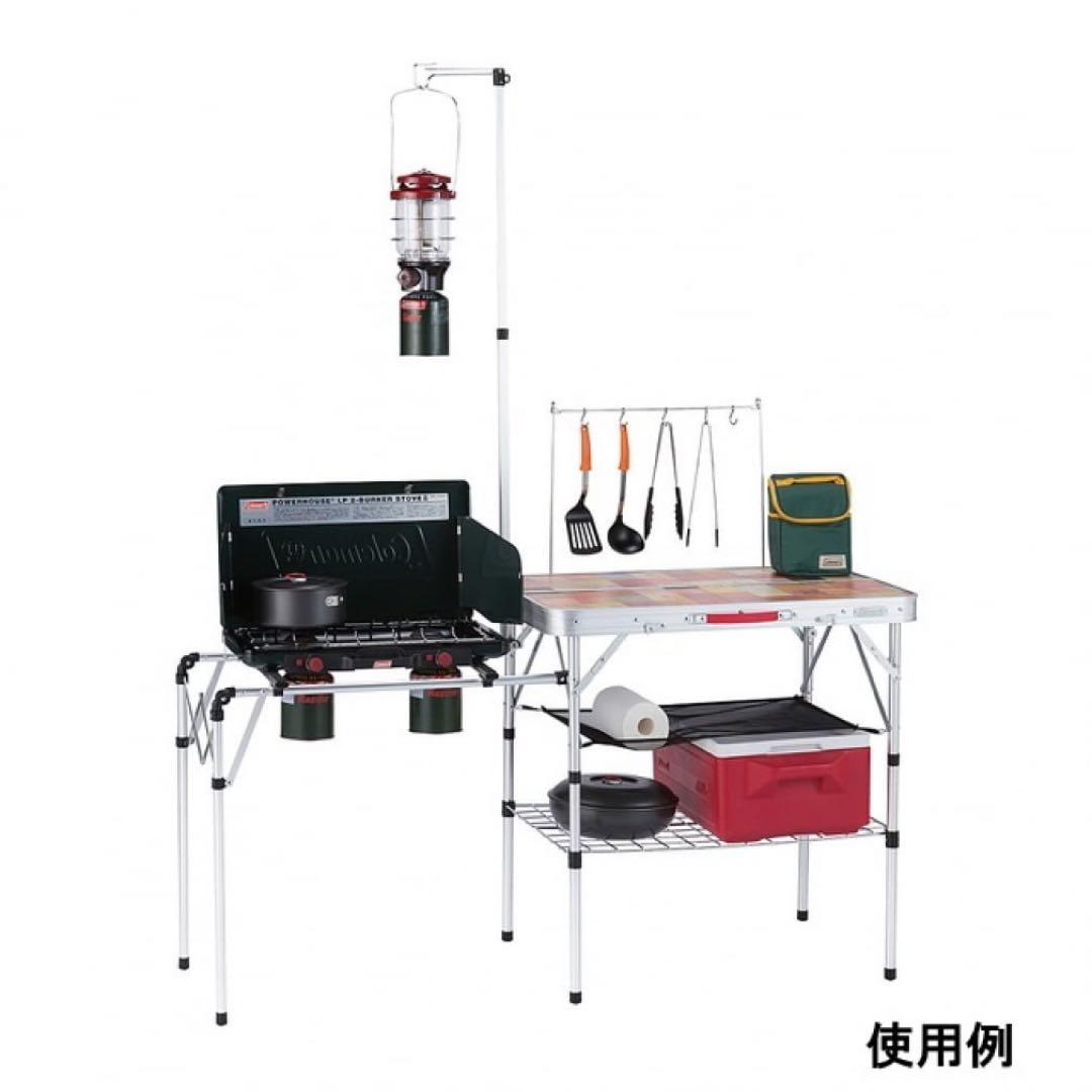 超美品⭐︎コールマン　オールインワンキッチンテーブル　Coleman キャンプ