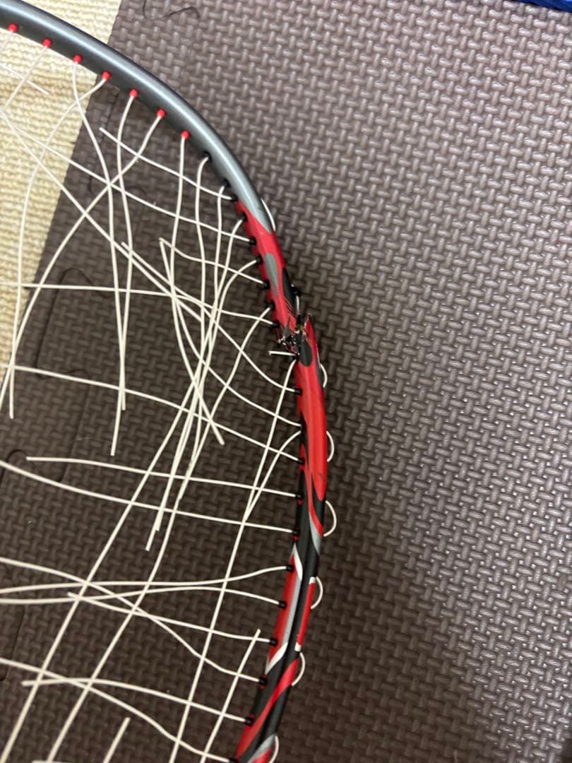 バドミントンラケット5本ジャンク品