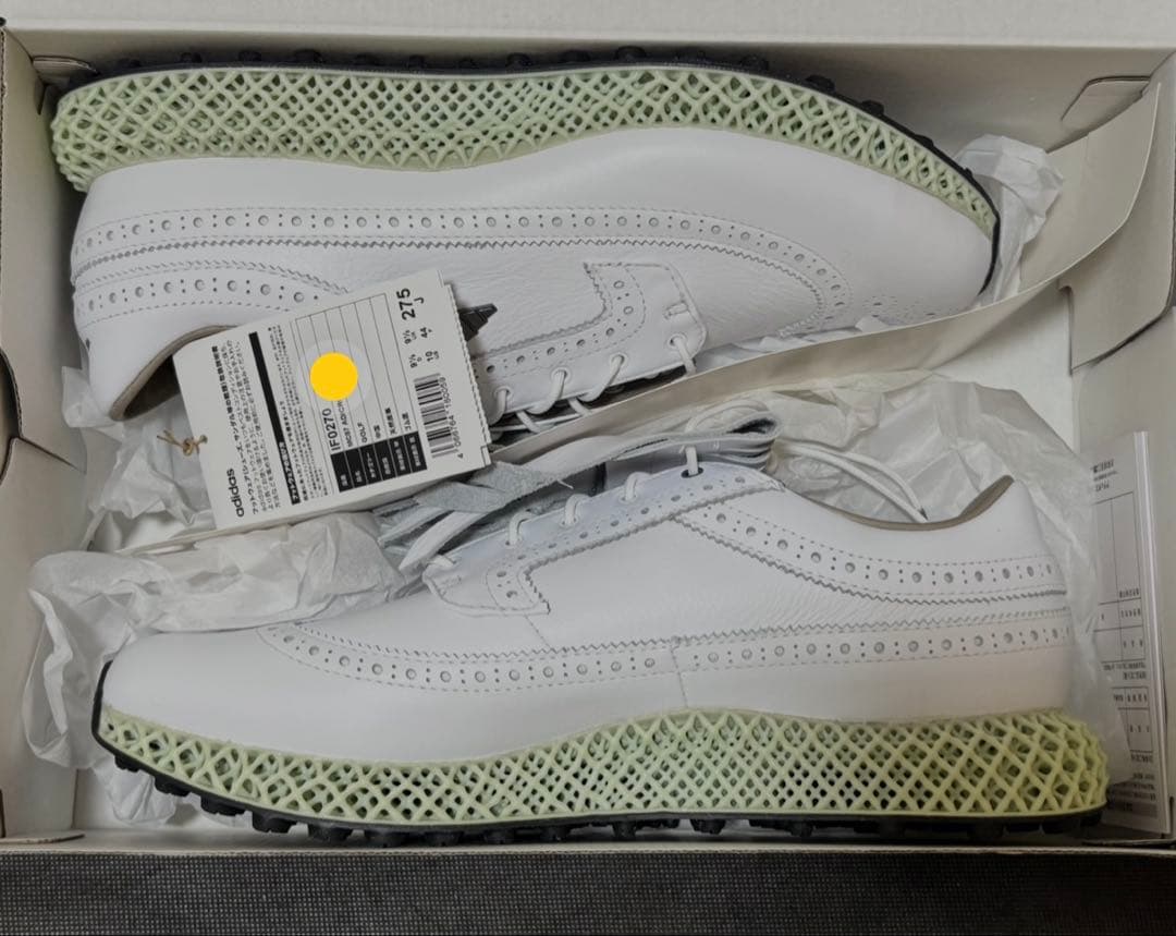 新品 26.5cm adidas MC87 IF0270 ゴルフシューズ 白