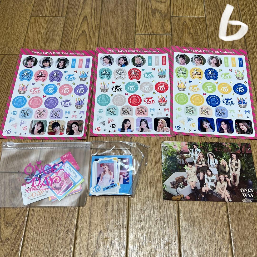 【TWICE】シール・ステッカー　ばら売り可