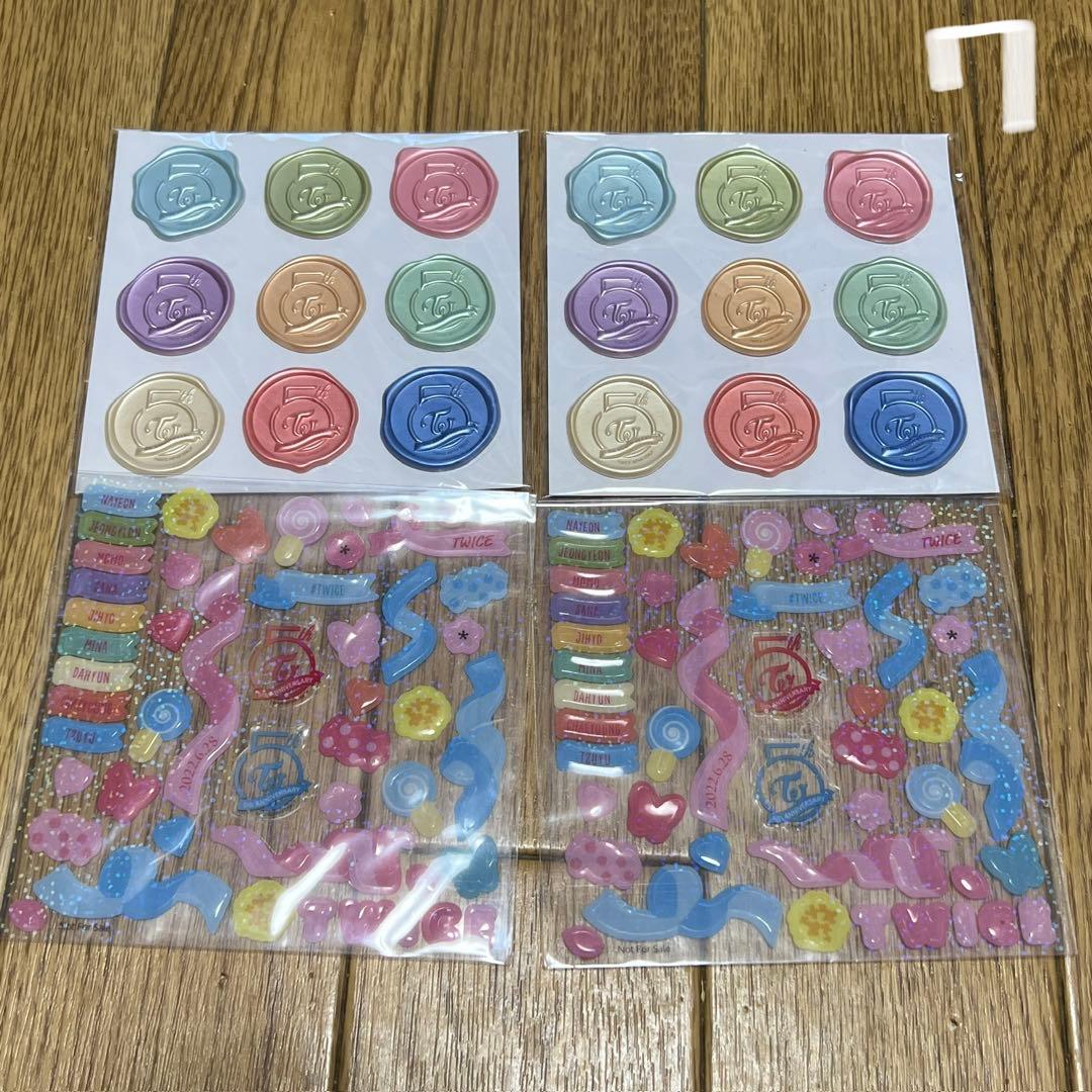 【TWICE】シール・ステッカー　ばら売り可