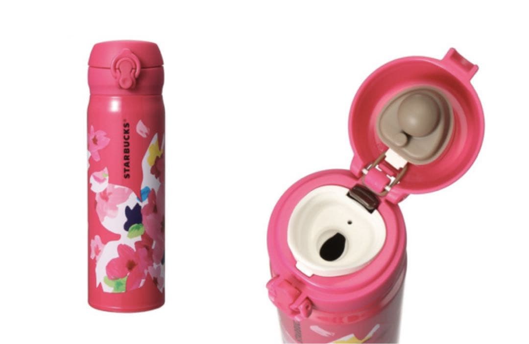 スターバックス　さくら　2016 ハンディーステンレスボトル　500ml