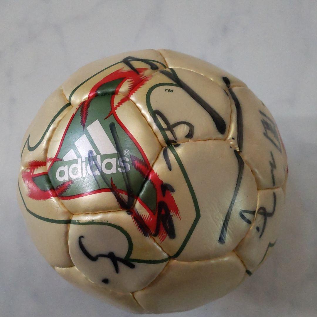 ⭐2002⭐サイン入り⭐Soccer ball autographed サッカー
