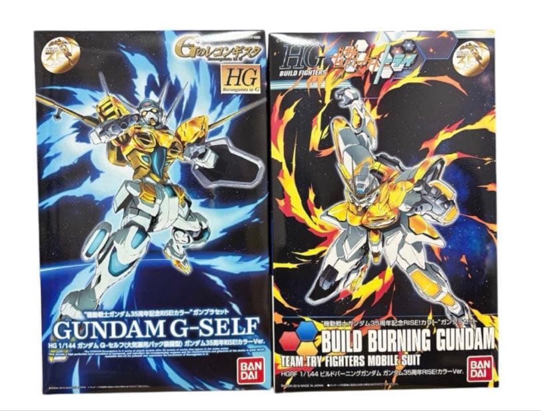 500個限定　ガンダム35周年RISE! カラー HG Gセルフ　RISEカラー