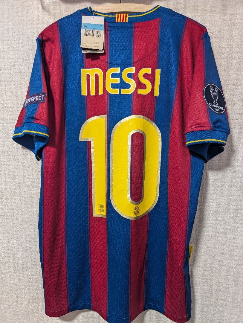 激レア　正規品　FCバルセロナ09/10 メッシ 10 シャツ M