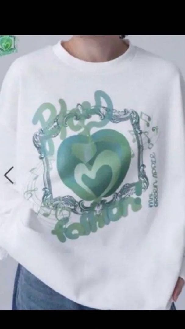 Mrs. GREEN APPLE x ST コラボ オーバーサイズスウェット