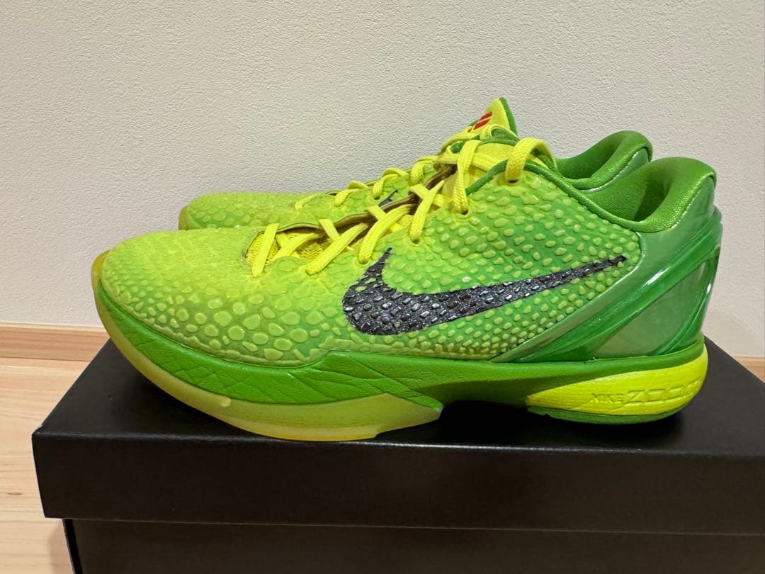 シューズ(男性用) Nike Kobe 6 Protro \"Grinch\"