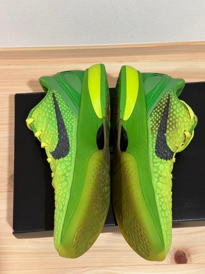 シューズ(男性用) Nike Kobe 6 Protro \"Grinch\"