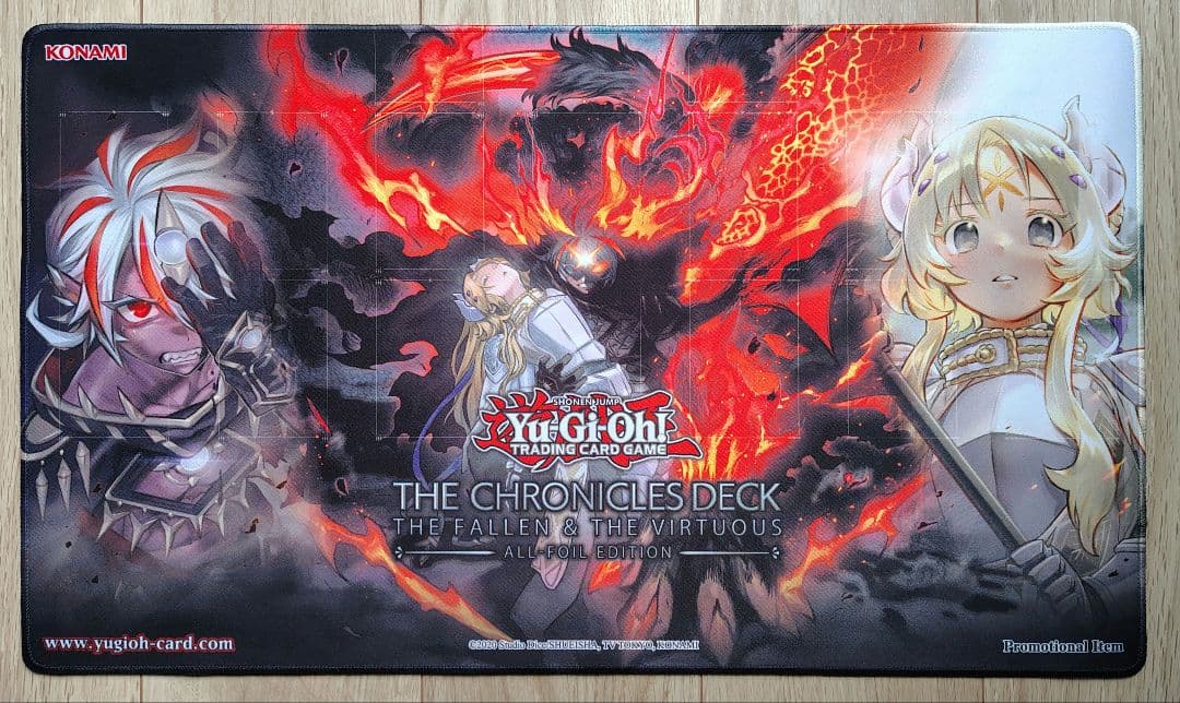 遊戯王 公式 プレイマット CHRONICLES DECK 開封済 EU版