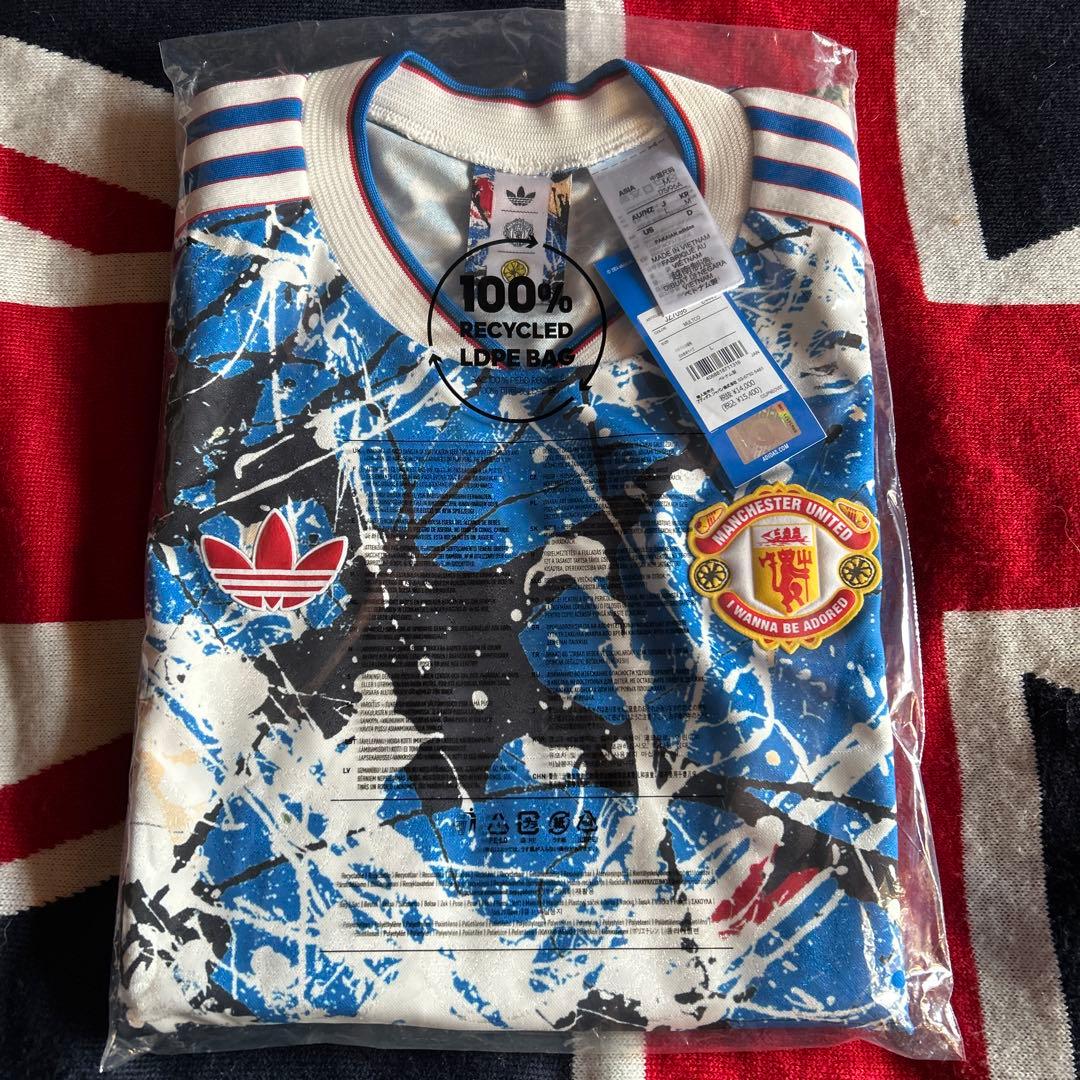 マンチェスターユナイテッド ストーンローゼス stone roses 未着用 L