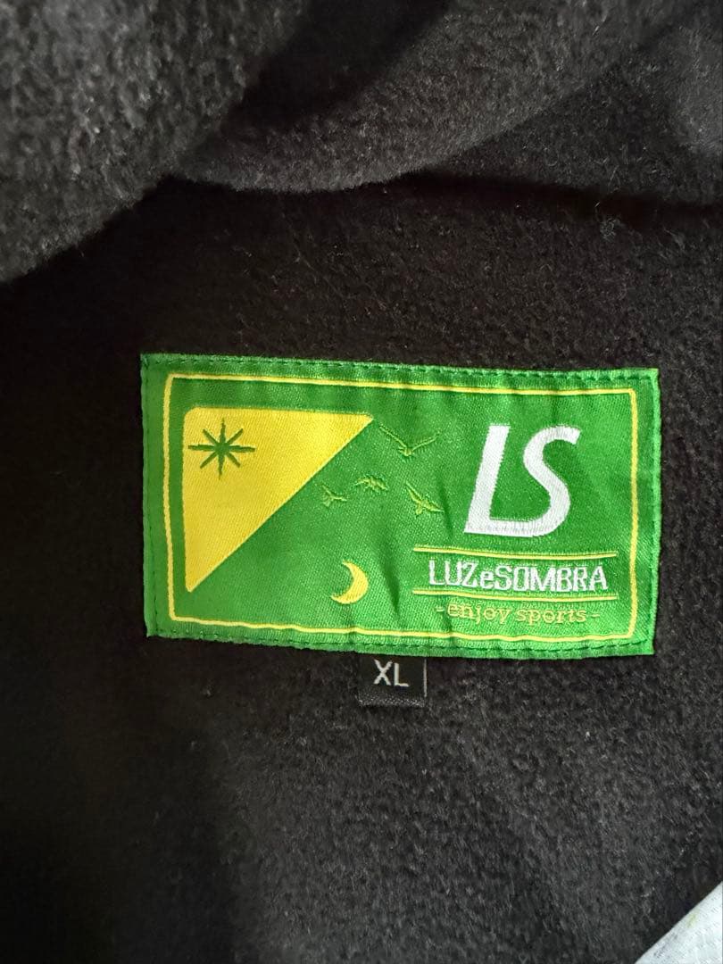 LUZeSOMBRA ルースイソンブラ サッカー 中綿ジャケット 白 XL