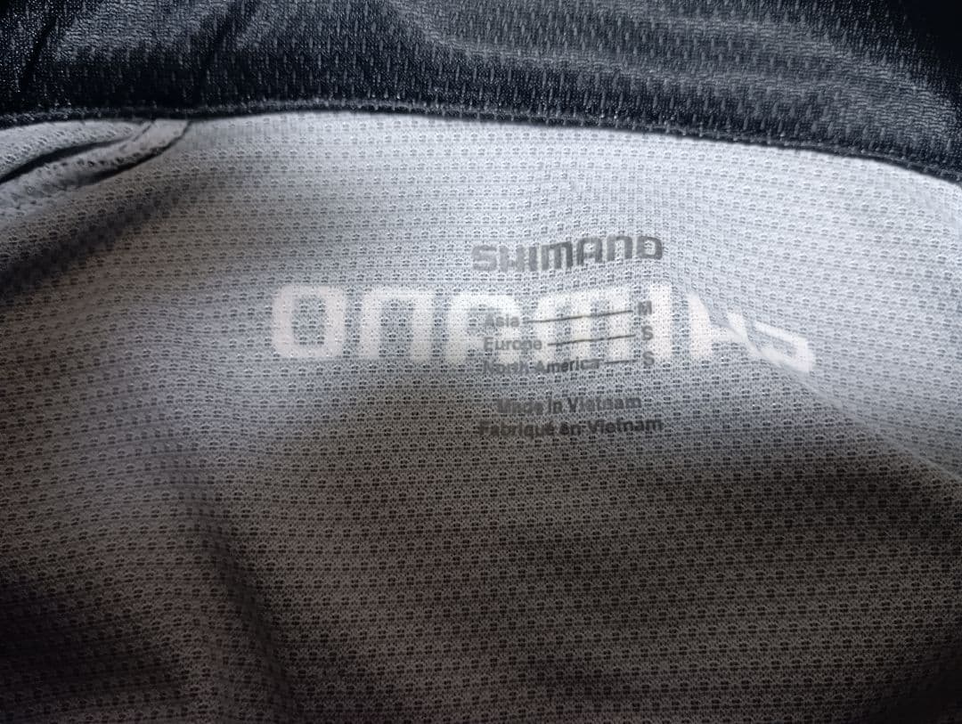 SHIMANO LIMITED PRO フルジップシャツ　長袖　M ブラック