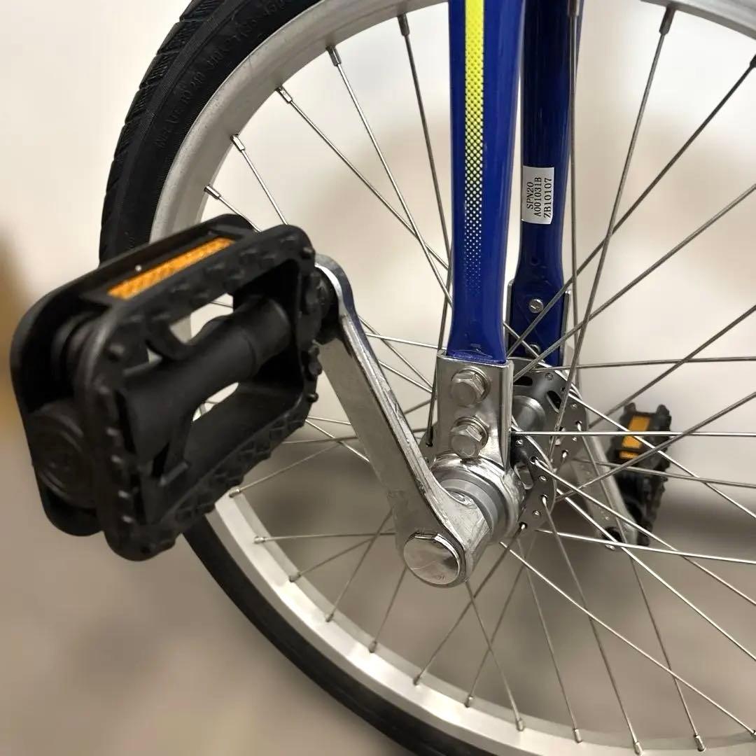 【美品】一輪車 20インチ ブリヂストン スピンズ ブルー