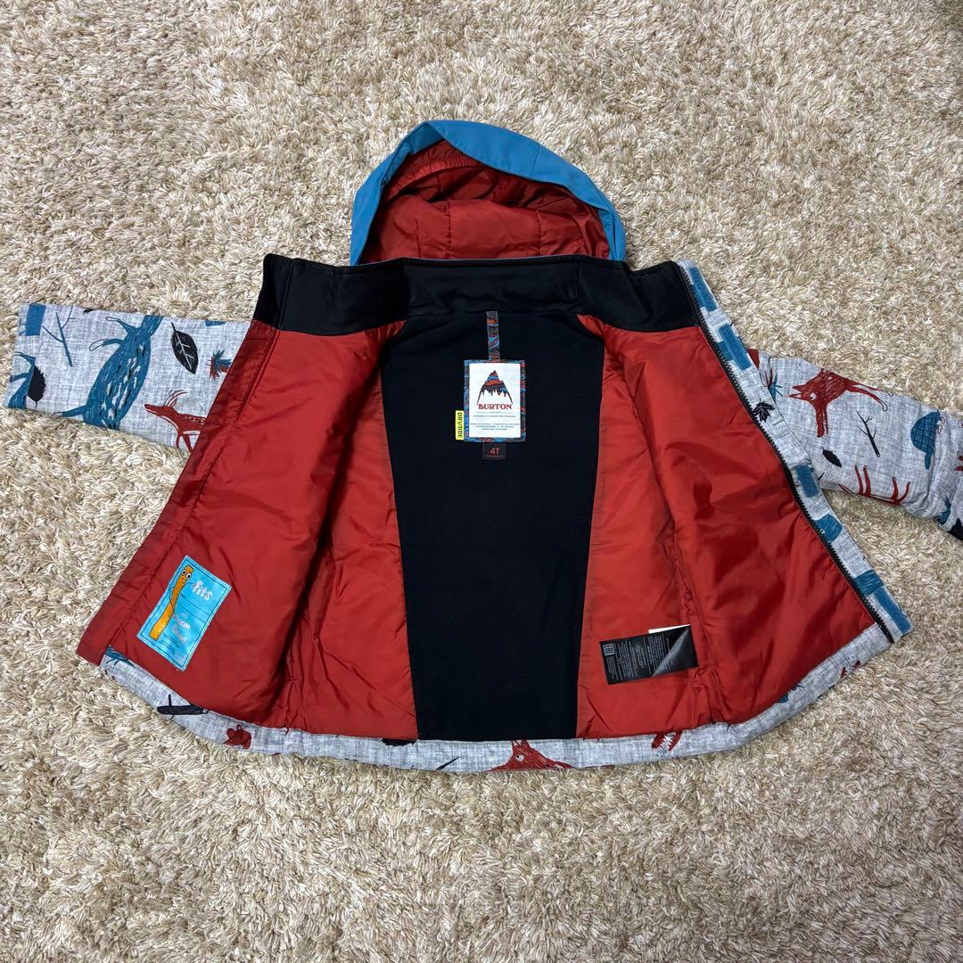BURTON スノーボードウェア 上下セット　サイズ4T