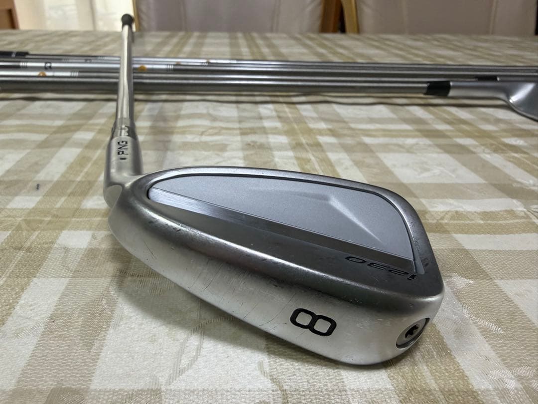 PING i230 Steel Fiber i80 R 5〜W 6本　黒ドット