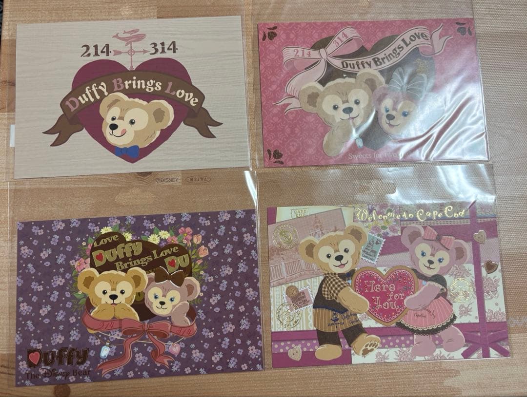 東京ディズニーシー　ダッフィー　ポストカード　24枚　激レア　duffy