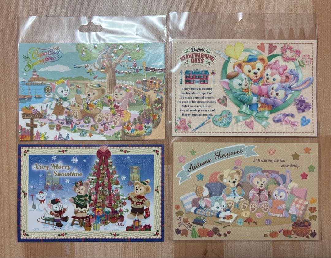 東京ディズニーシー　ダッフィー　ポストカード　24枚　激レア　duffy