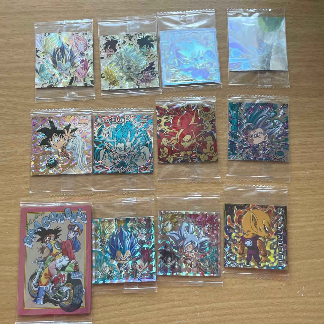 ドラゴンボールウエハースシール美品