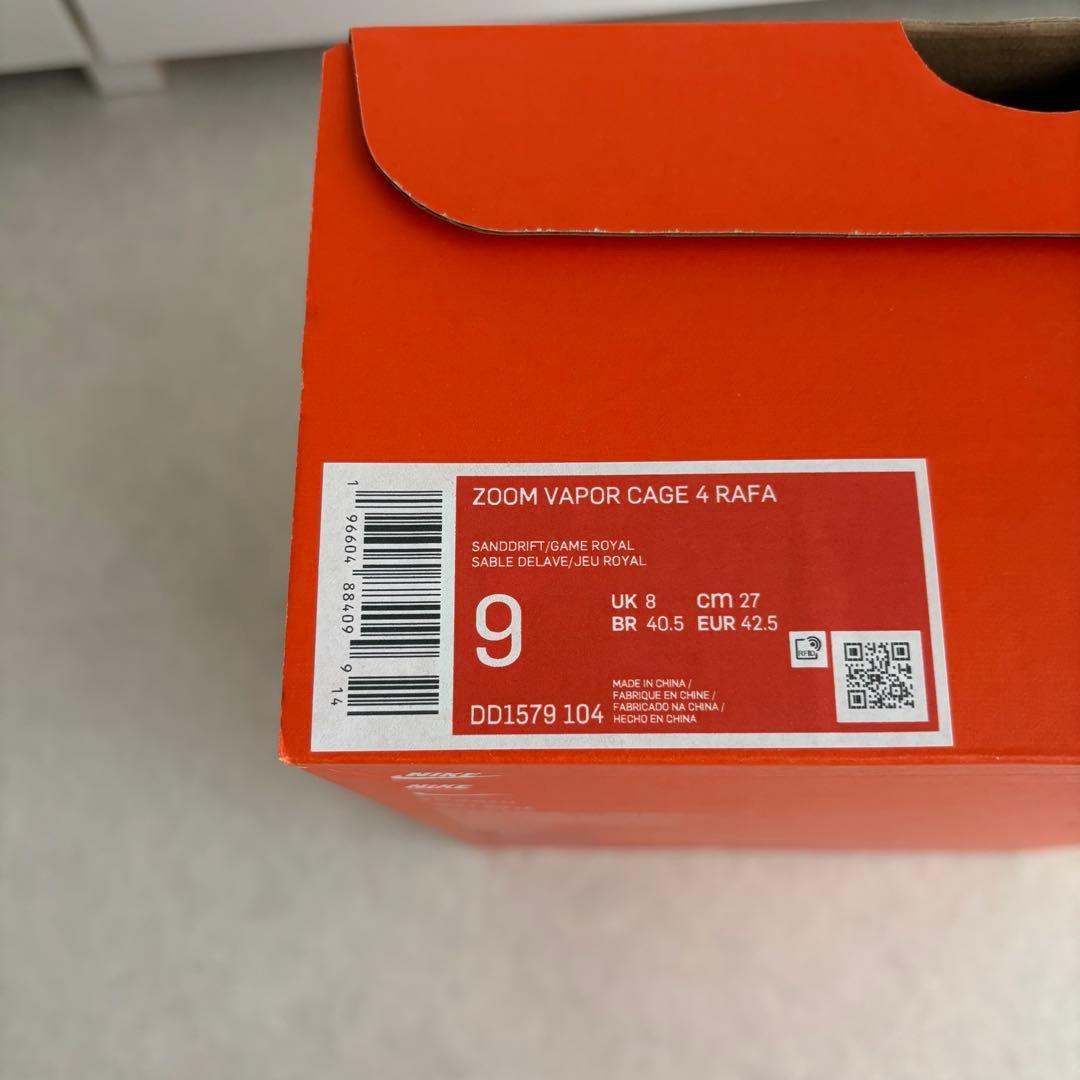 S*o様 【新品】Nike ZOOM VAPOR CAGE 4 RAFA 27c