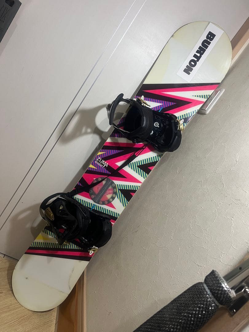 BURTONステッカー！初中級者最強セット！ZUMA 147cm バインセット