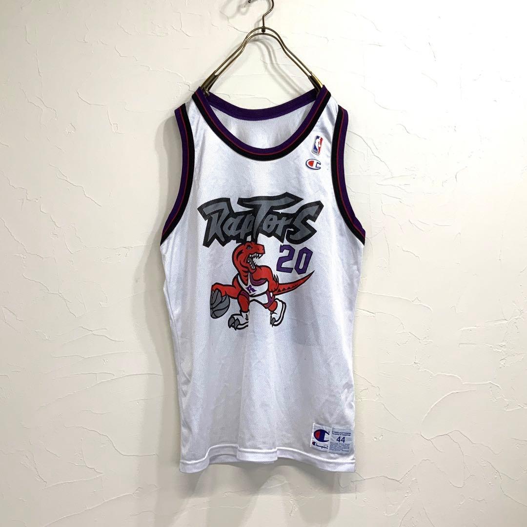 90‘s USA製 champion NBA トロント ラプターズ バスケシャツ