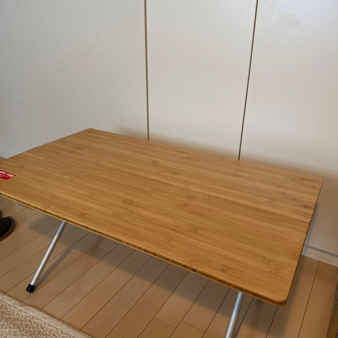  peak ワンアクションローテーブル 竹