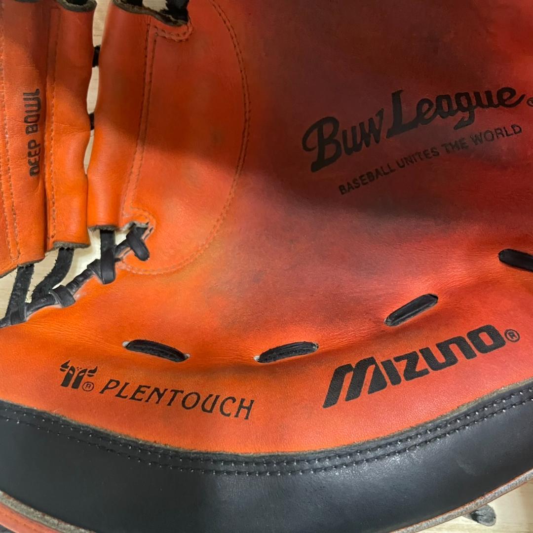 MIZUNO ビューリーグ　キャッチャーミット 黒×オレンジ