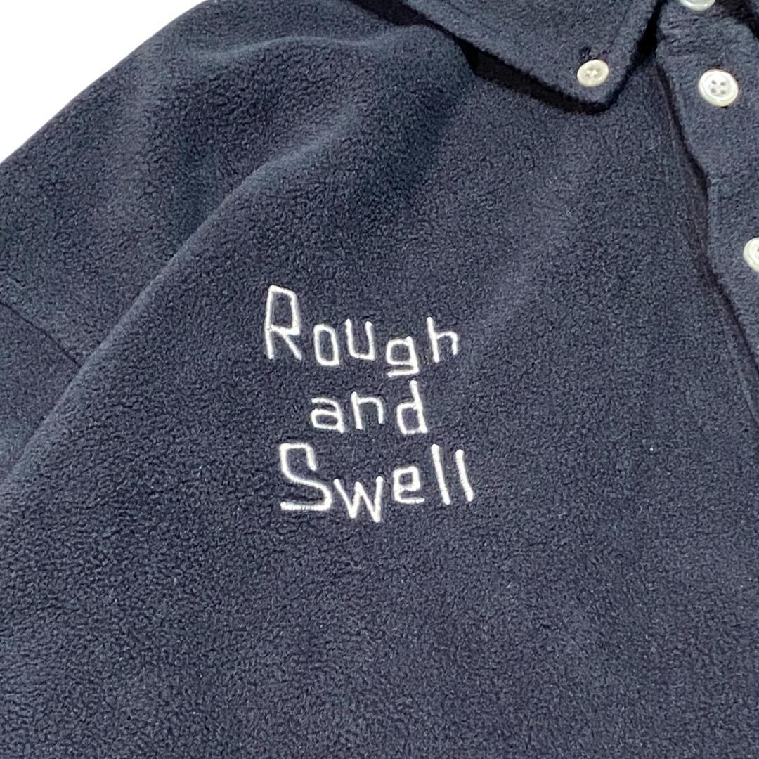 rough & swell ラフアンドスウェル フリース ボタンダウン シャツ