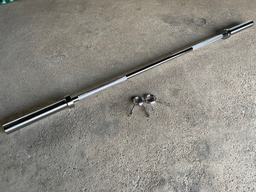 【送料無料】ストレートバー180cm 50mmバーベル  ベンチプレス