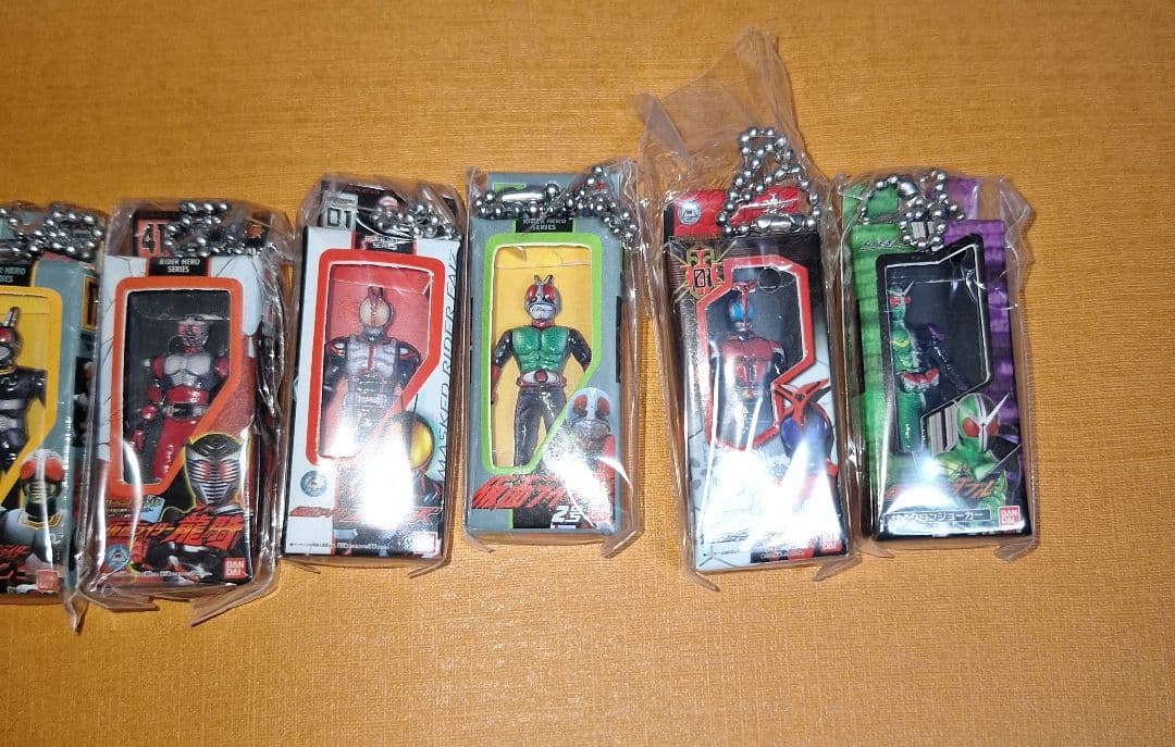 仮面ライダーソフビパッケージチャーム