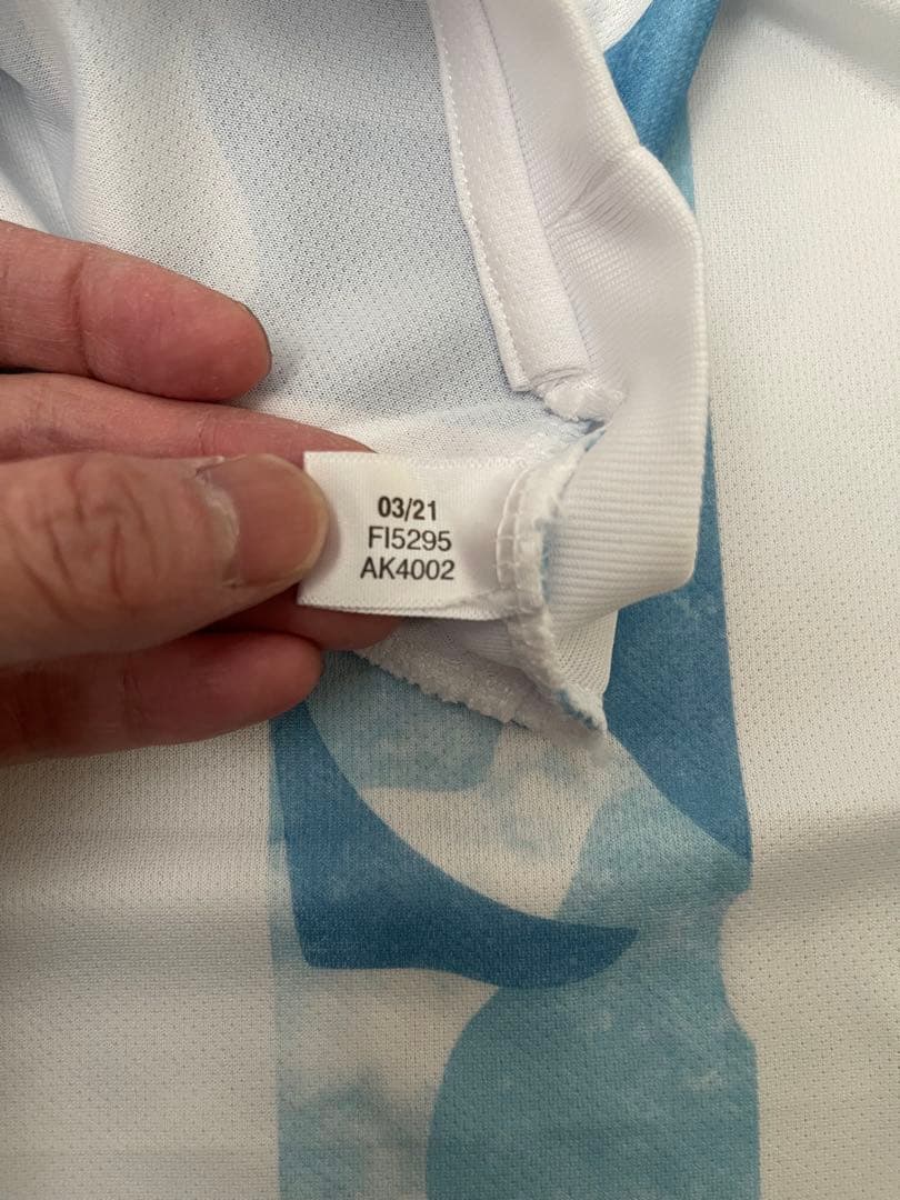 メッシ10 アルゼンチン代表2021ホームユニフォーム M adidas